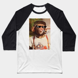 Thug Life Monkey Baseball T-Shirt